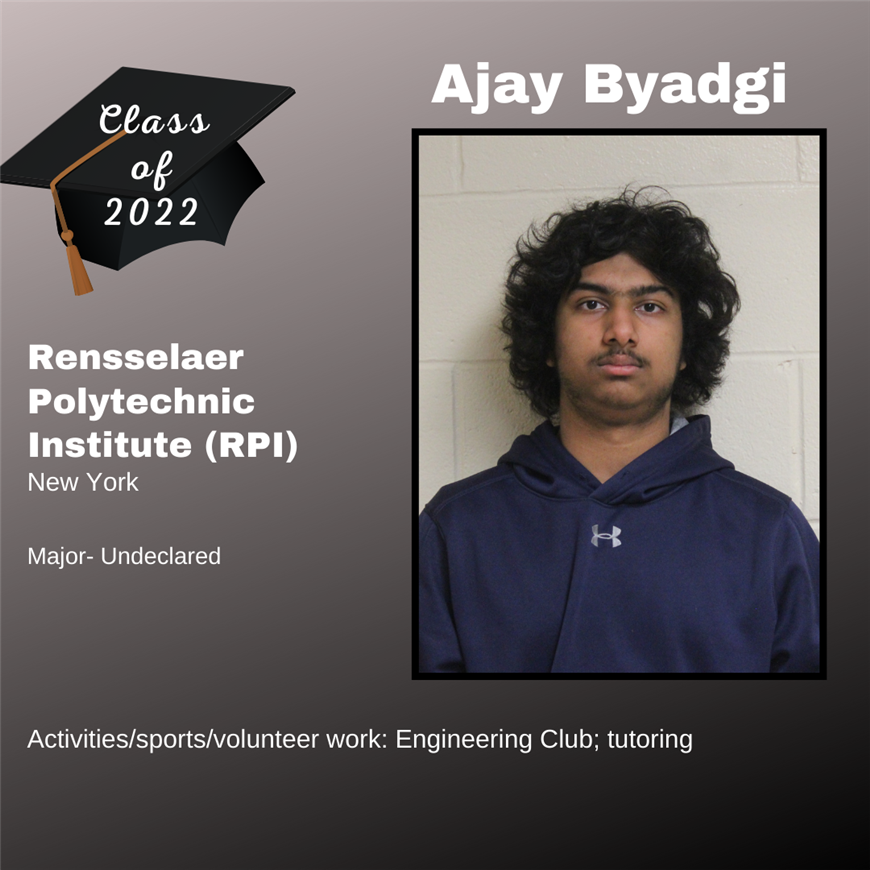 Top 25 Grad, Ajay Byadgi